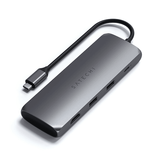 Satechi - USB-C Hybrid w/ SSD Enclosure adapter (space grey) - Image 2
