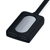 Satechi - USB-C to Dual 4K HDMI Adapter (space grey)