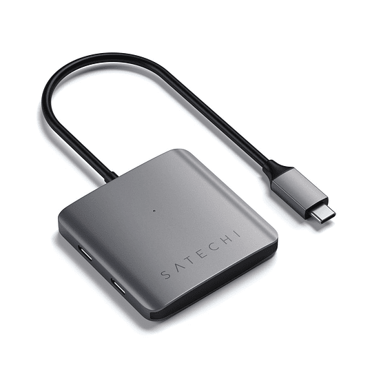 Satechi - 4-Port USB-C Hub (space grey) - Image 3