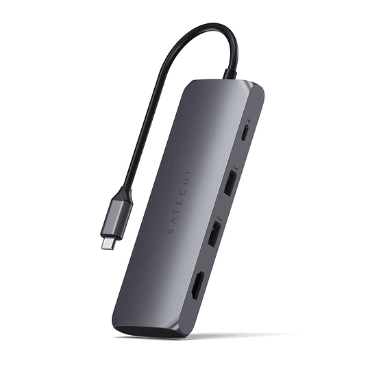 Satechi - USB-C Hybrid w/ SSD Enclosure adapter (space grey) - Image 3