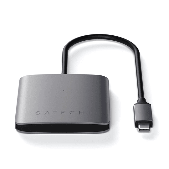 Satechi - 4-Port USB-C Hub (space gray) - Image 4