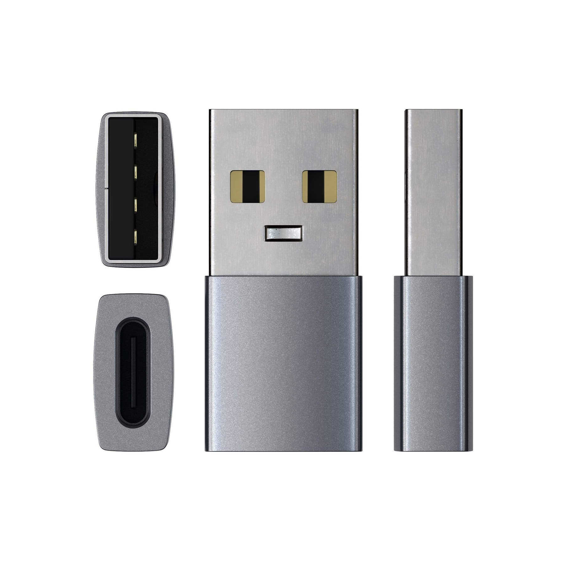 Satechi - USB-A to USB-C adapter (space grey)