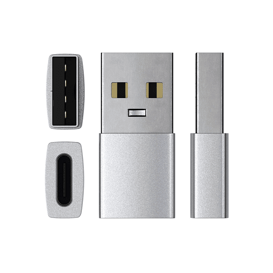 Satechi - USB-A to USB-C adapter (silver) - Image 4