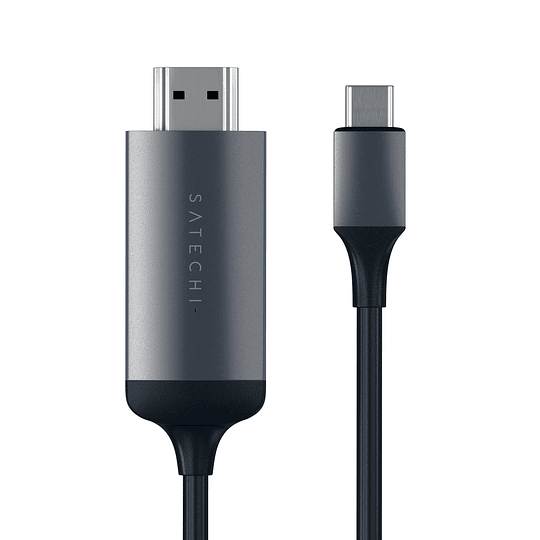 Satechi - USB-C to 4K 60Hz HDMI cable (space grey) - Image 2