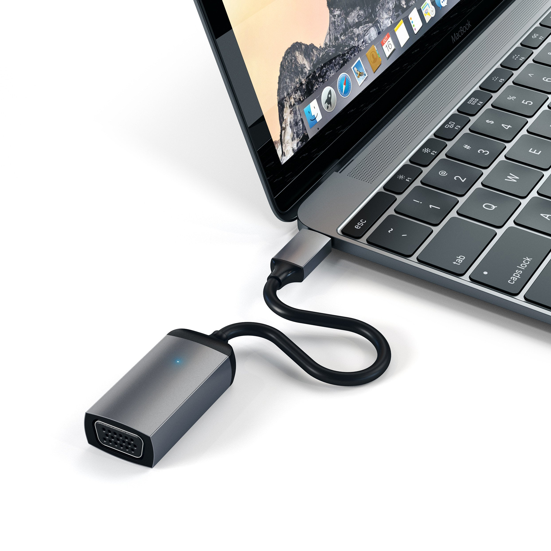 Satechi - USB-C to VGA adapter (space grey)