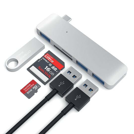 Satechi - USB-C Pass-Through Hub (space grey) - Image 5