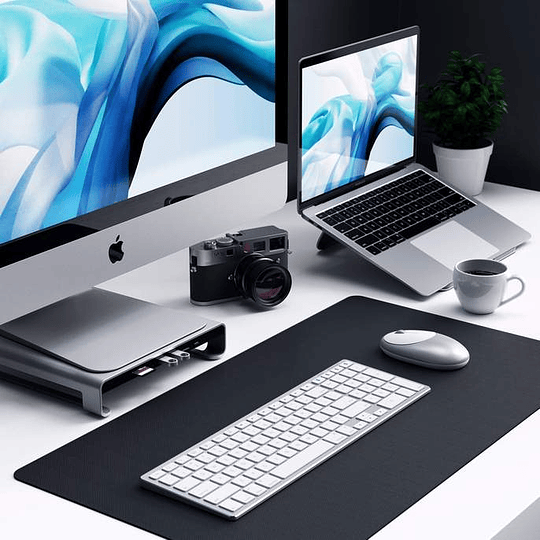 Satechi - Alum. Monitor Stand & Hub for iMac (silver) - Image 7