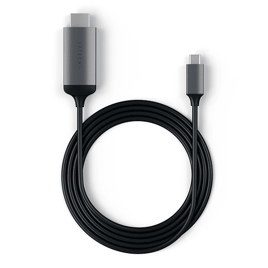 Satechi - USB-C to 4K 60Hz HDMI cable (space grey) - Image 4