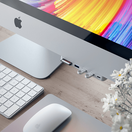 Satechi - USB-C Clamp Hub Pro for iMac (silver) - Image 6
