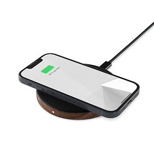 Woodcessories - EcoPad Qi Charger (walnut/fabric)