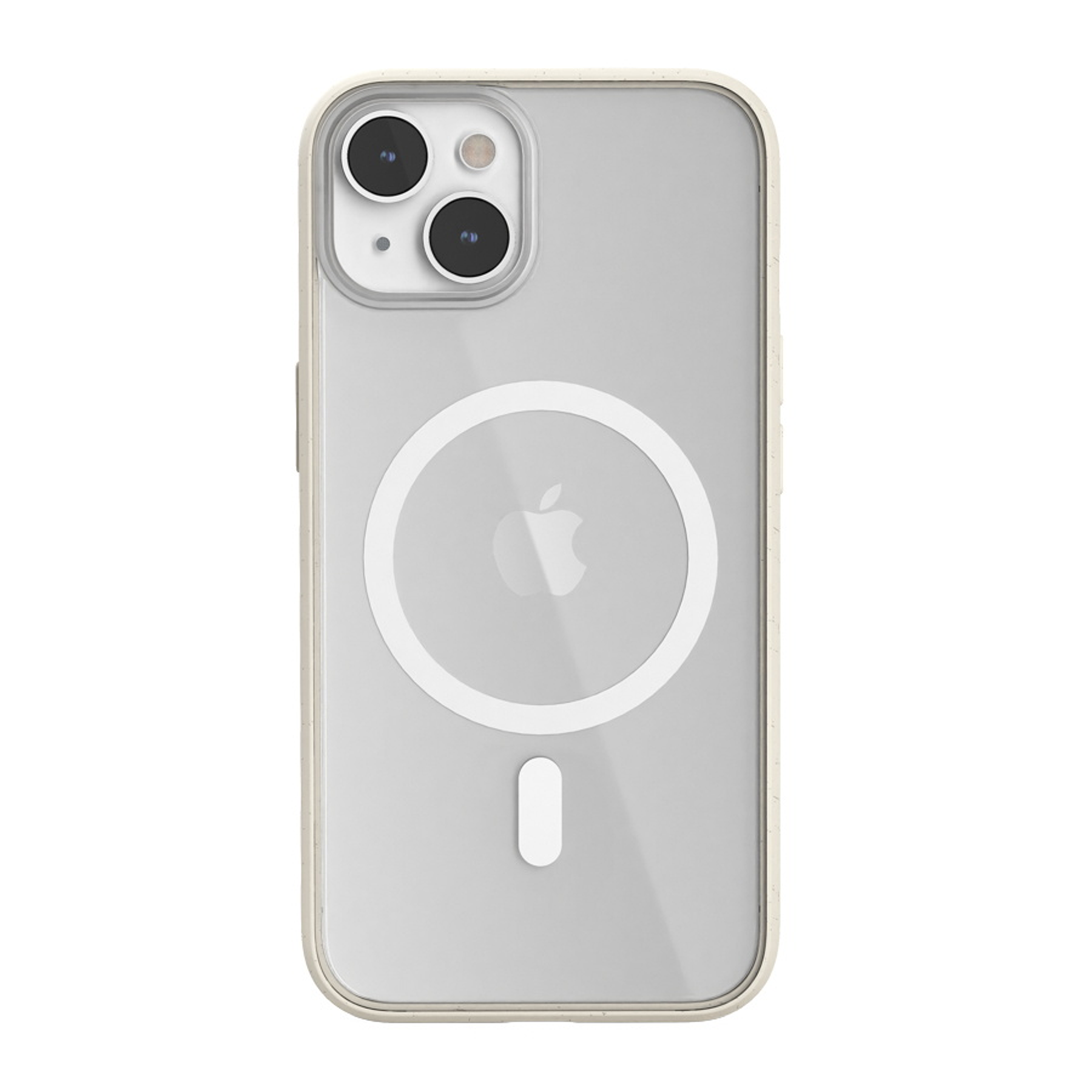 Woodcessories - MagSafe Clear iPhone 14 (white/clear/white)