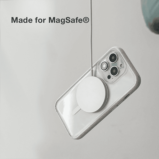 Woodcessories - MagSafe Clear iPhone 14 (white/clear/white) - Image 3