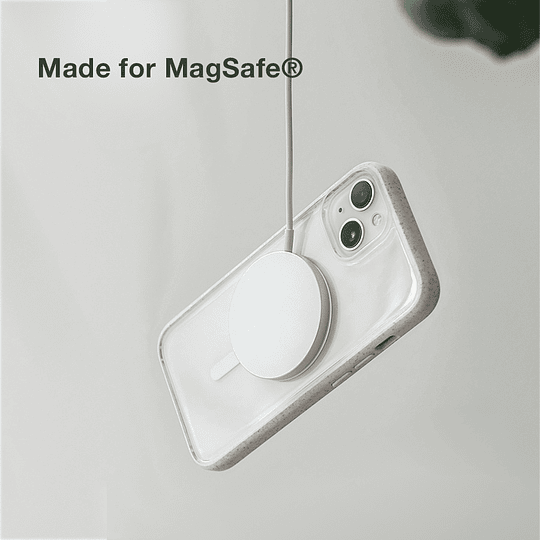 Woodcessories - MagSafe Clear iPhone 14 (white/clear/white) - Image 12