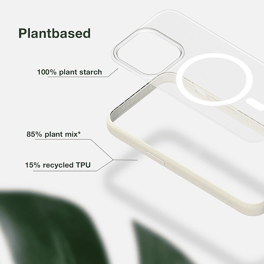 Woodcessories - MagSafe Clear iPhone 14 (white/clear/white) - Image 15
