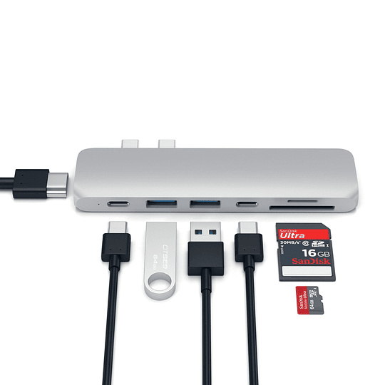 Satechi - USB-C Pro Hub with 4K HDMI (space grey) - Image 4
