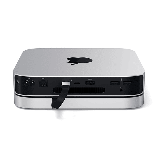 Satechi - Aluminum Stand & Hub for Mac Mini (silver) - Image 5
