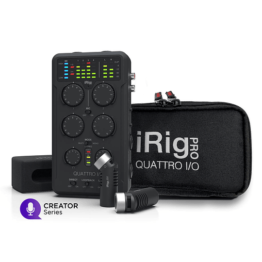 IK Multimedia - iRig Pro Quattro I/O Deluxe - Image 1
