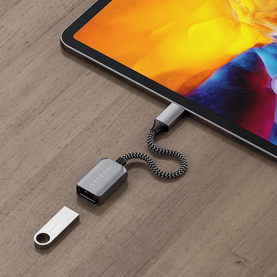 Satechi - USB-C to USB 3.0 Adapter cable (space grey) - Image 8