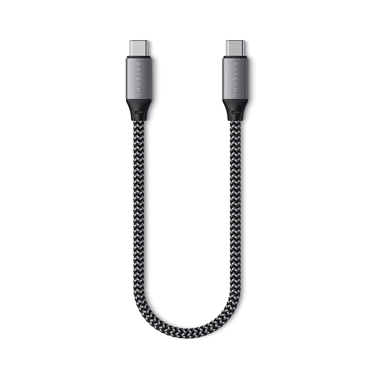 Satechi - USB-C to USB-C cable 25cm (space grey) - Image 1