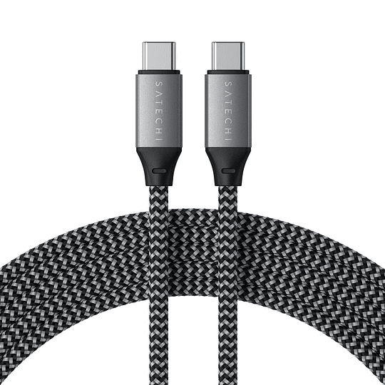 Satechi - USB-C to USB-C 100W charging cable (space grey) - Image 1