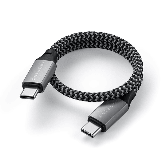 Satechi - USB-C to USB-C cable 25cm (space grey) - Image 4