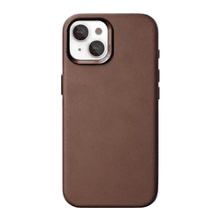 Woodcessories - MagSafe Bio Leather iPhone 15 Plus (brown)