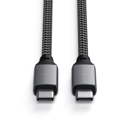 Satechi - USB-C to USB-C 100W charging cable (space grey) - Image 3