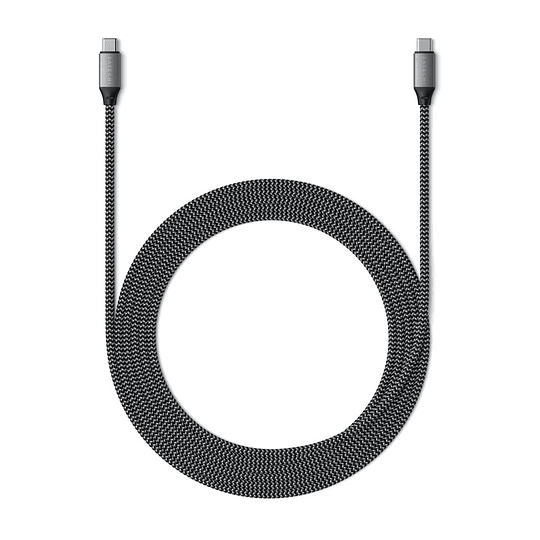 Satechi - USB-C to USB-C 100W charging cable (space grey) - Image 4