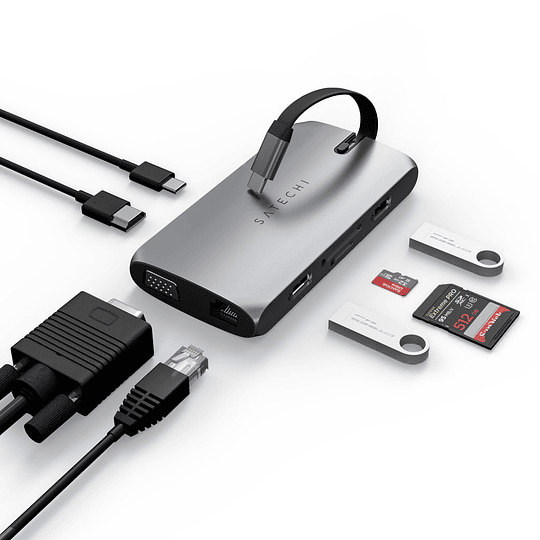 Satechi - USB-C On-the-Go Multiport Adapter (space grey) - Image 5