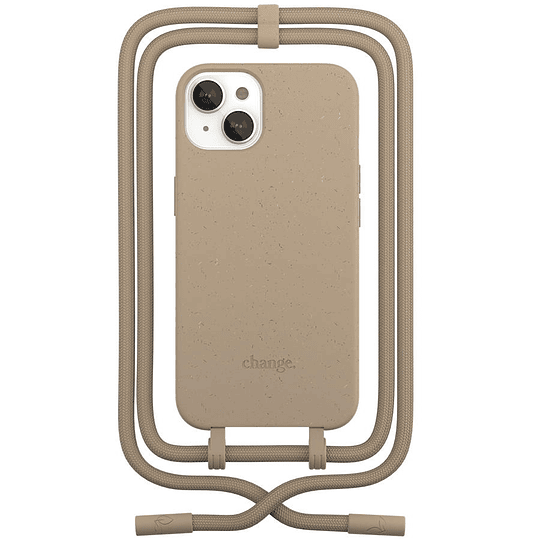 Woodcessories - Change iPhone 14 Plus (taupe)             - Image 1