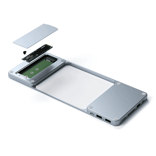 Satechi - USB-C Slim Dock for 24 iMac (blue) - Image 5