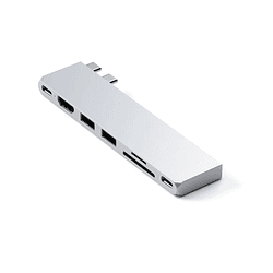 Satechi - USB-C Pro Hub Slim Adapter (silver)