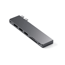 Satechi - USB-C Pro Hub Slim Adapter (space grey)
