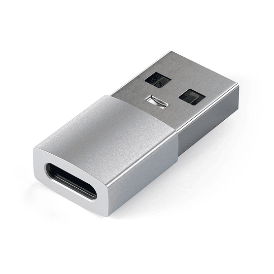 Satechi - USB-A to USB-C adapter (silver)     - Image 1