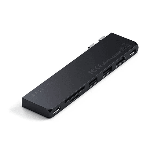 Satechi - USB-C Pro Hub Slim Adapter (midnight black) - Image 3