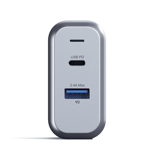 Satechi - 30W Dual-Port Wall Charger EU (space grey) - Image 5