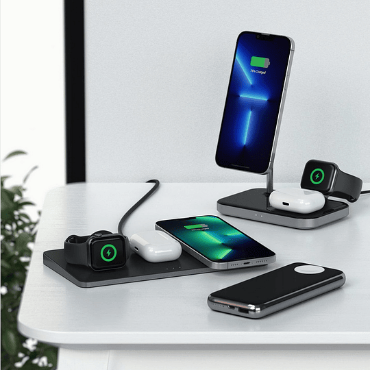 Satechi - 3-in-1 Magnetic Wireless Charging Stand - Image 8