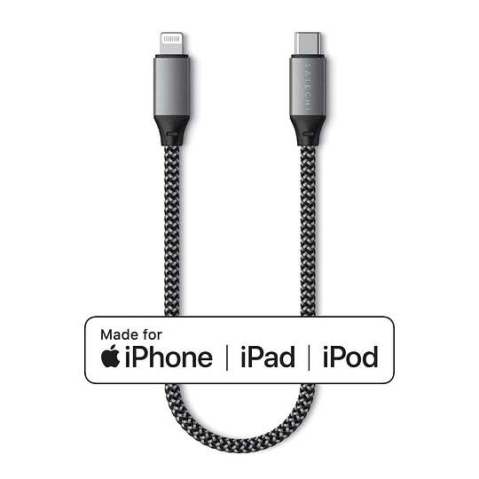 Satechi - USB-C to Lightning Cable (25cm)                    - Image 1