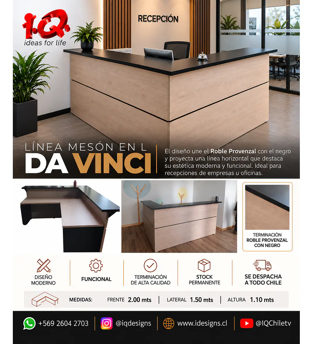 Meson de recepcion Da Vinci 