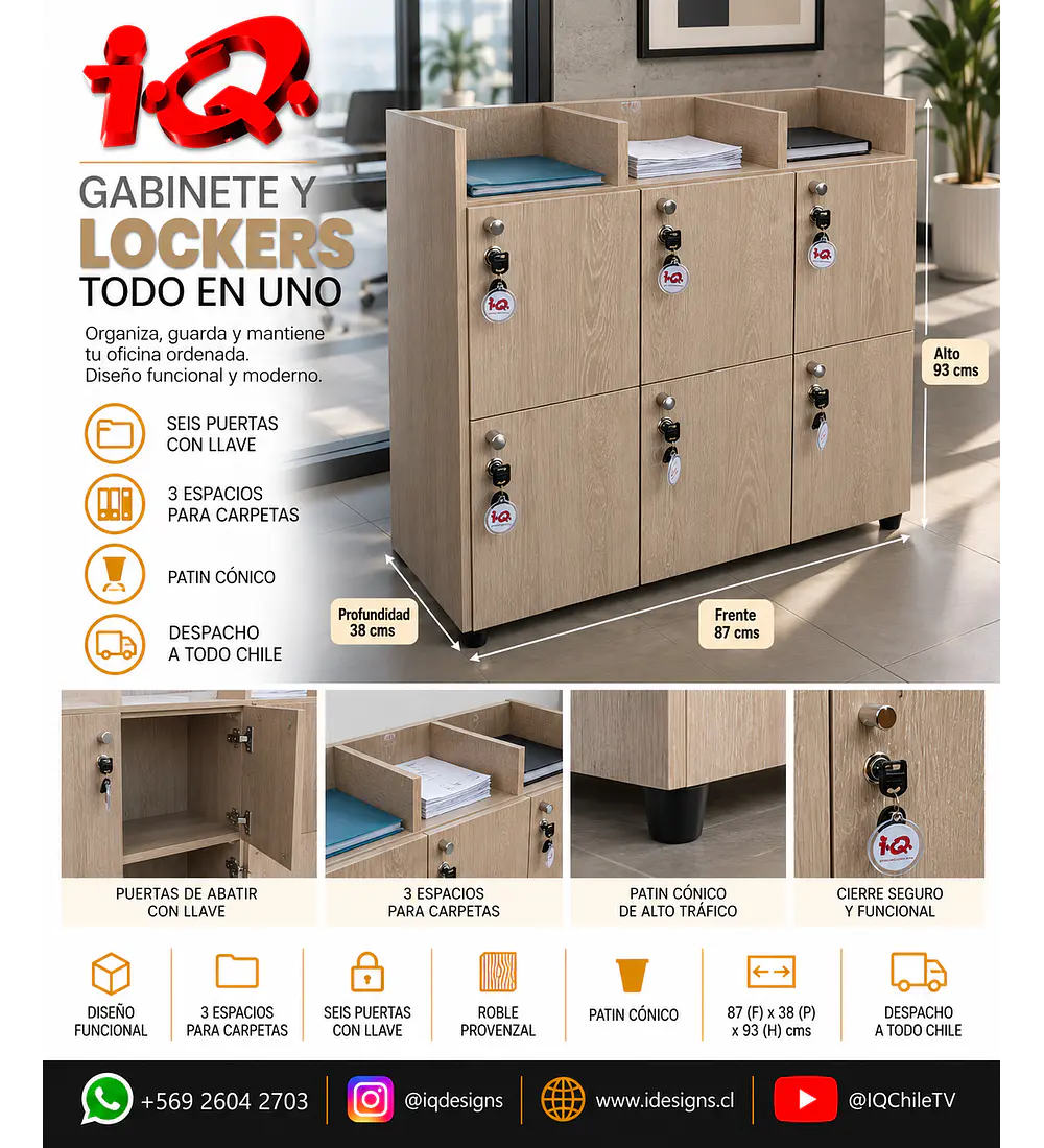 Gabinete - Lockers