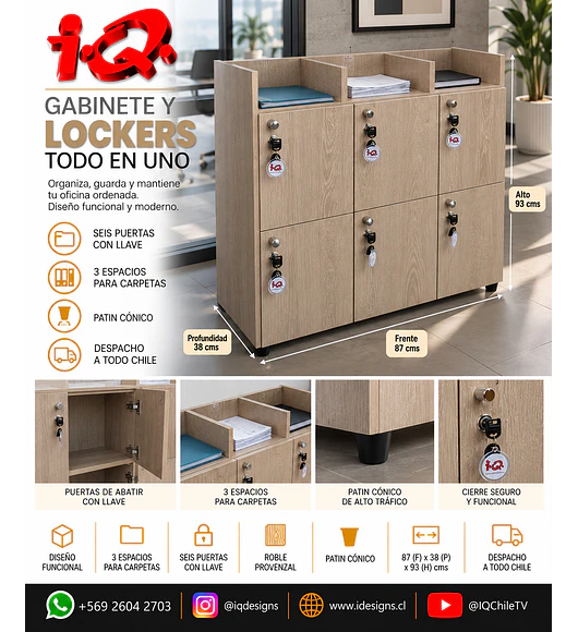 Gabinete - Lockers