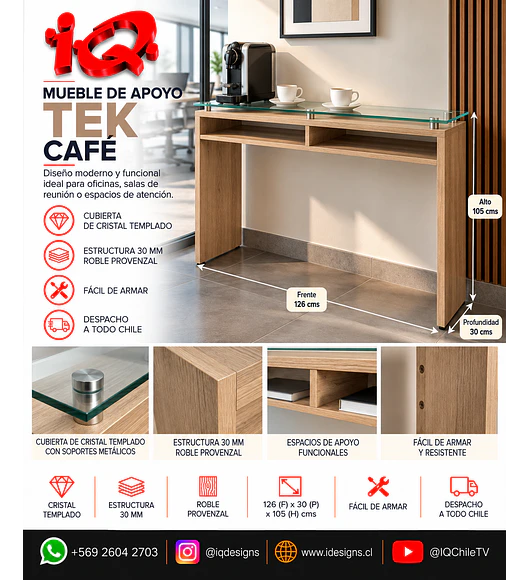 Mueble CAFE TEK