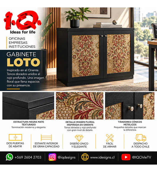 Gabinete base LOTO