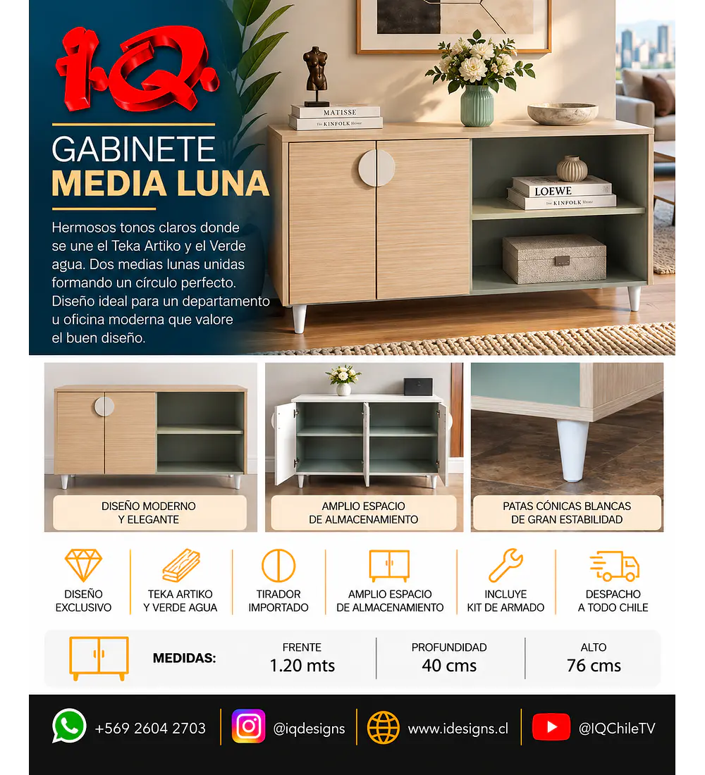 Gabinete MEDIA LUNA