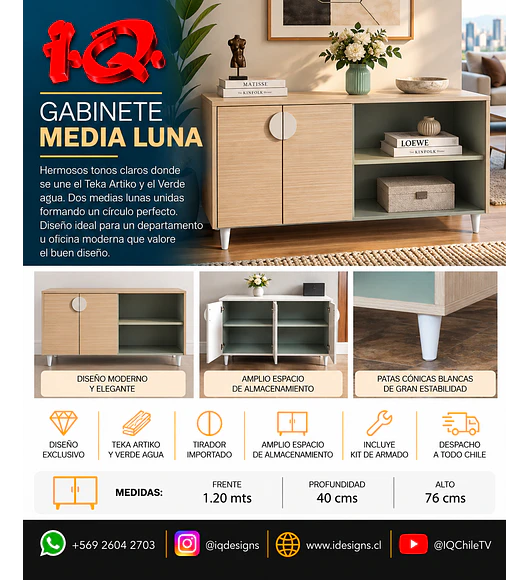 Gabinete MEDIA LUNA