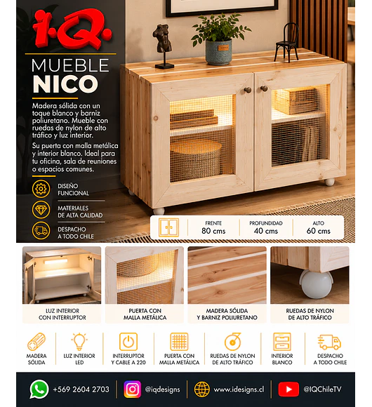 Mueble base NICO