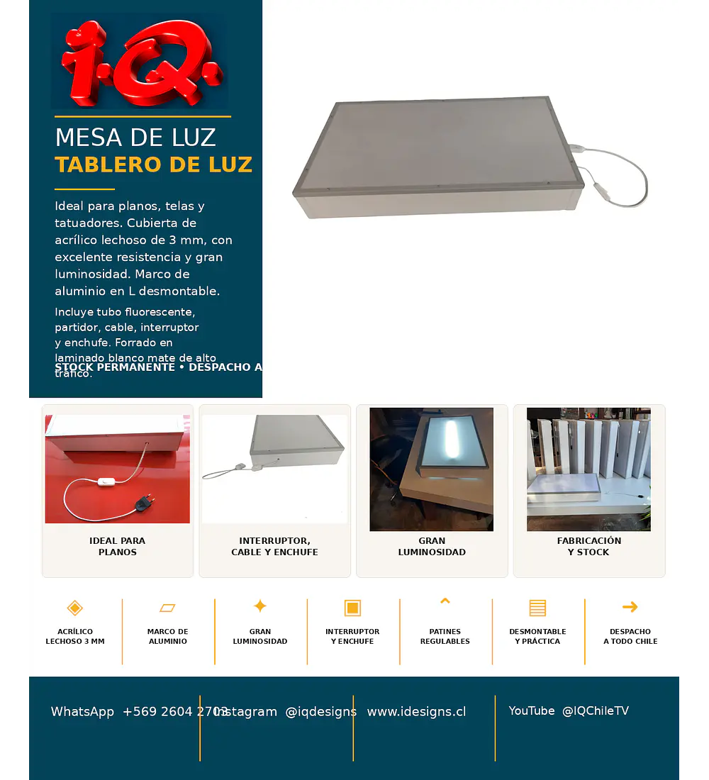 Tablero de luz
