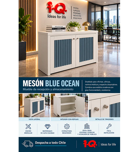 Gabinete BLUE OCEAN