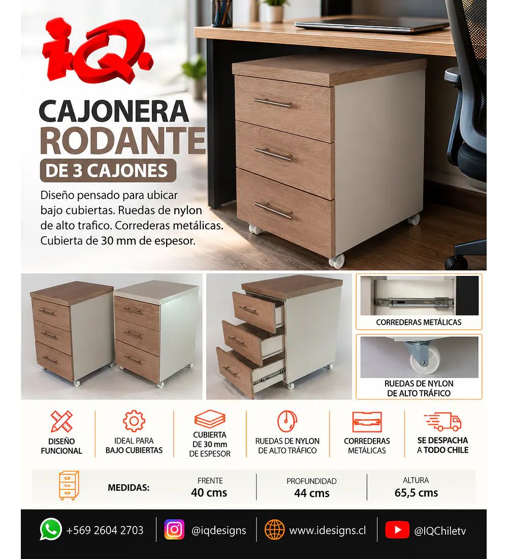 Cajonera RODANTE