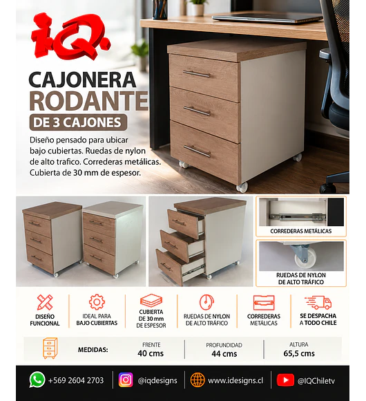 Cajonera RODANTE